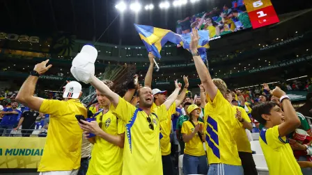 Suecia le ganó 5-1 a Túnez en su primer juego en el Mundial 2026 en Monterrey.