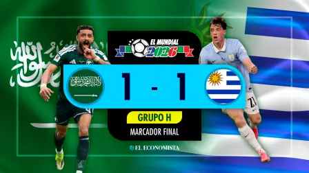 Arabia Saudita 1 - 1 Uruguay