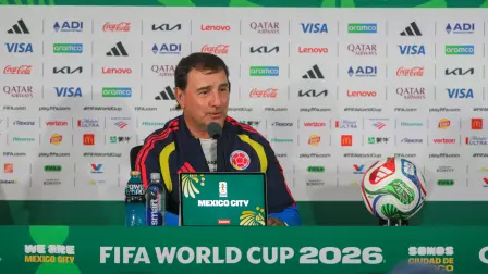El director técnico, Néstor Lorenzo.