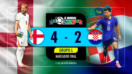 Inglaterra 4 - 2 Croacia