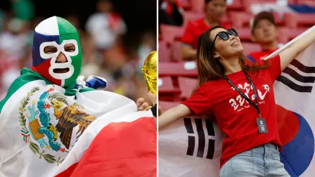 México vs. Corea del Sur.