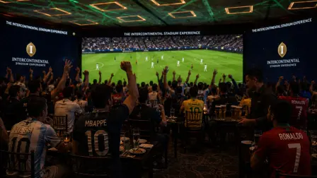 El Presidente InterContinental Ciudad de México suma futbol, gastronomía y entretenimiento para atraer aficionados durante el torneo internacional.