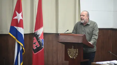 Manuel Marrero Cruz, primer ministro de Cuba y miembro del Buró Político del Partido Comunista de Cuba.
