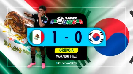 México 1 - 0 Corea del Sur