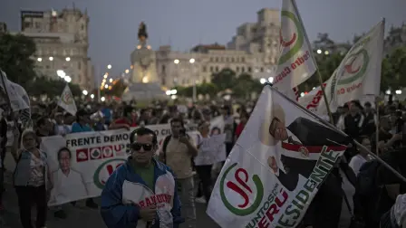 El Gobierno peruano movilizó 7,000 agentes para garantizar el orden público en medio de la disputa por los resultados de la segunda vuelta presidencial.