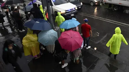 Se activó la Alerta Naranja por pronóstico de lluvias fuertes y posible caída de granizo para la tarde y noche del viernes para 4 alcaldías de la CDMX