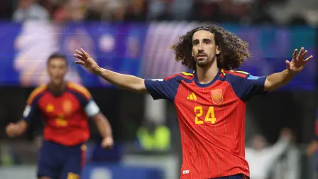 El lateral español Marc Cucurella fue anunciado oficialmente como jugador del Real Madrid en el marco de su debut en el Mundial 2026.