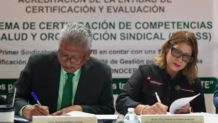 Certificación de trabajadores del ISSSTE.