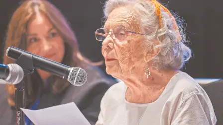 Elena Poniatowska, periodista y escritora.
