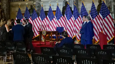 El presidente Donald Trump canceló de última hora la firma del proyecto. Foto: Reuters