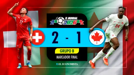 Suiza 2 - 1 Canadá