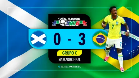 Escocia 0 - 3 Brasil