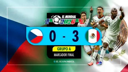 República Checa 0 - 3 México