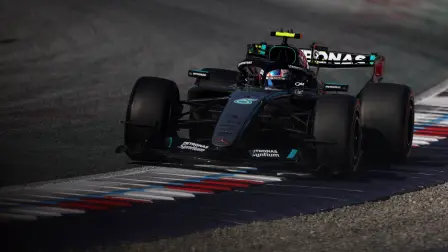 El piloto italiano Kimi Antonelli estableció un tiempo de 1:07.014. Foto: Reuters