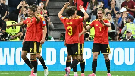 Bélgica vs. Nueva Zelanda en el Mundial de Futbol 2026.