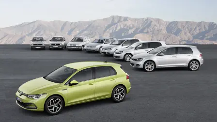 Volkswagen Golf en todas sus generaciones
