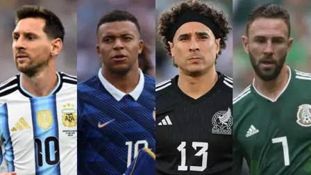 Futbol Negocios-Messi, Mbappé, Ochoa y Layún