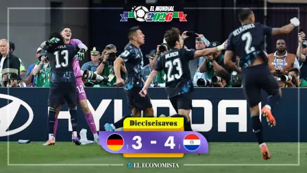 Alemania 3 - 4 Paraguay
