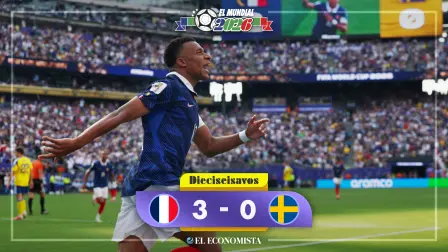 Francia 3 - 0 Suecia