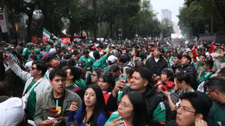En la CDMX, aficionados disfrutaron del partido entre México y Ecuador del Mundial 2026.