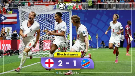Inglaterra 2 - 1 RD Congo