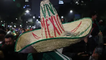 Fanático de la Selección Mexicana en el Mundial de Futbol 2026.