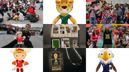 El Mundial 2026 ha generado mucha mercancía tanto oficial como artesanal.