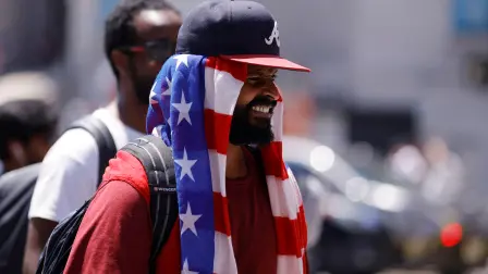 Ola de calor en Estados Unidos.