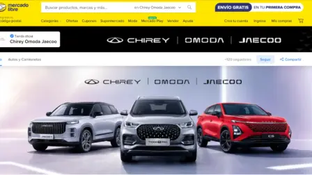 Chirey en Mercado Libre México