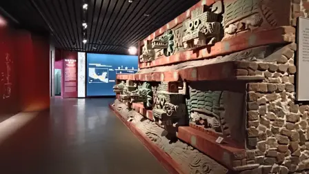 Las civilizaciones del México antiguo, en Shanghái, China. Foto INAH