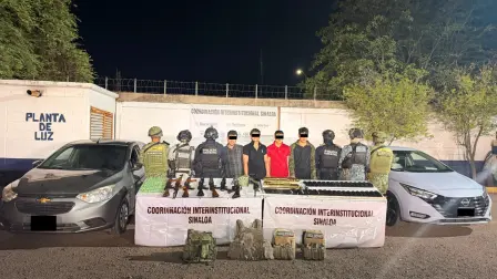 Elementos de la Defensa, en coordinación con la Secretaría de Seguridad Pública del estado, desarticularon una célula delictiva de “Los Chapitos”, generadora de violencia en la entidad.