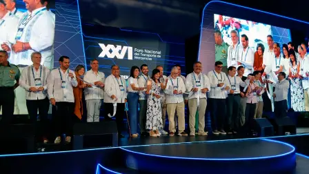 Inauguración del 26 Foro Nacional de Transporte de Mercancías, organizado por la Asociación Nacional de Transporte Privado.