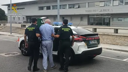 Detenido en Sanxenxo. Foto: Europa Press