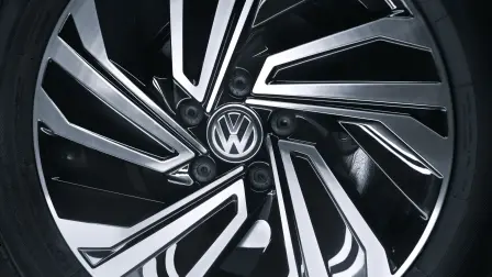 Volkswagen logo en rin