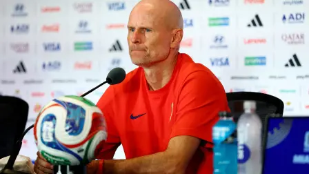 Stale Solbakken, director técnico de Noruega en el Mundial de Futbol 2026.