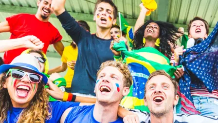 Para muchas personas jóvenes, el Mundial es mucho más que fútbol.