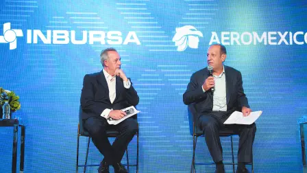 Inbursa, Aeroméxico y Mastercard presentaron un portafolio bancario vinculado al programa de lealtad de la aerolínea en el Museo Soumaya Plaza