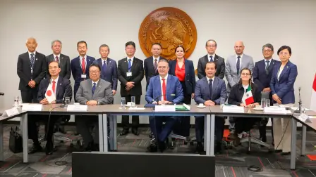 Reunión de alto nivel con representantes de la Federación Empresarial del Japón (KEIDANREN) y de la Embajada del Japón en México.