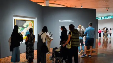 Más de 310 mil personas visitaron la muestra Colección Gelman Santander Relatos Modernos.