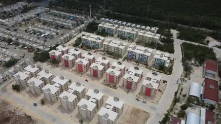 Vivienda para el Bienestar en Cancún, Quintana Roo.