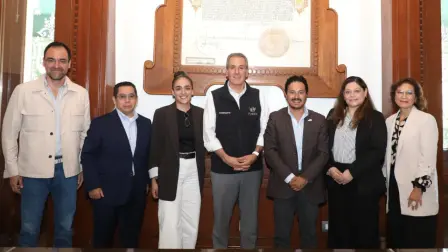 El alcalde José Chedraui Budib sostuvo una reunión con directivos de Grupo Bimbo.