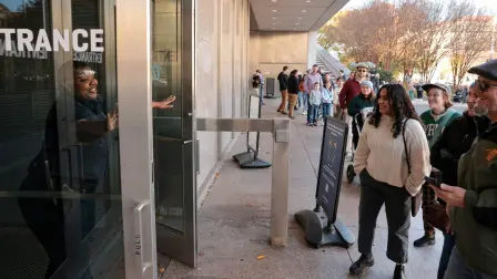Entrada al Smithsonian en Washington D.C.