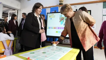La directora del FMI, Kristalina Georgieva, inició este miércoles una visita a Uruguay