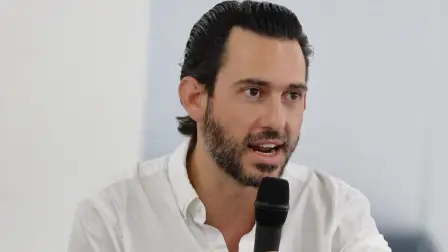 El secretario de Turismo de Quintana Roo, Bernardo Cueto Riestra