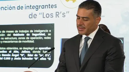 Harfuch señaló a “El R1” como autor intelectual del crimen de Carlos Manzo y dijo que “El Mencho” habría tenido conocimiento.