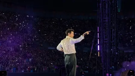 Harry Styles en el concierto del viernes 31 de julio. CORTESÍA JIMENA FLORES URÍAS