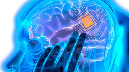 Cirugía para implantar un novedoso dispositivo cerebral.