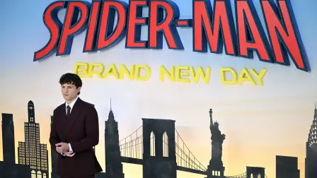 Tom Holland  en premier de 'Spider-Man: Brand New Day".