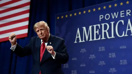 Donald Trump, presidente de Estados Unidos.