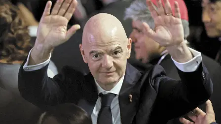 Gianni Infantino, presidente de la FIFA.